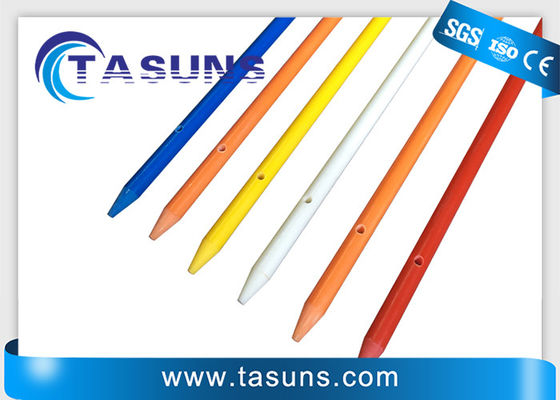 chất lượng  Round Pre Drilled Pultruded Fiberglass Rod Electric Fence Posts Rods nhà máy sản xuất