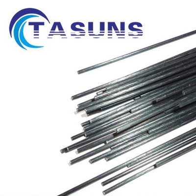 Cổ phiếu tròn bằng sợi carbon 6mm T300 cường độ cao Pultruded